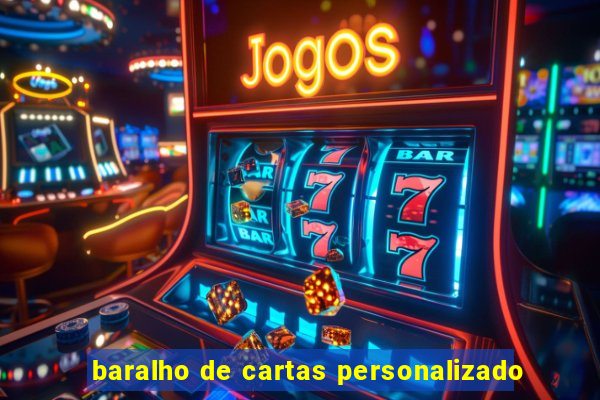 baralho de cartas personalizado